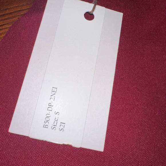 🆕 | Oui Slay | Red Stretchy Dress Pants | Size Small - Picture 3 of 3